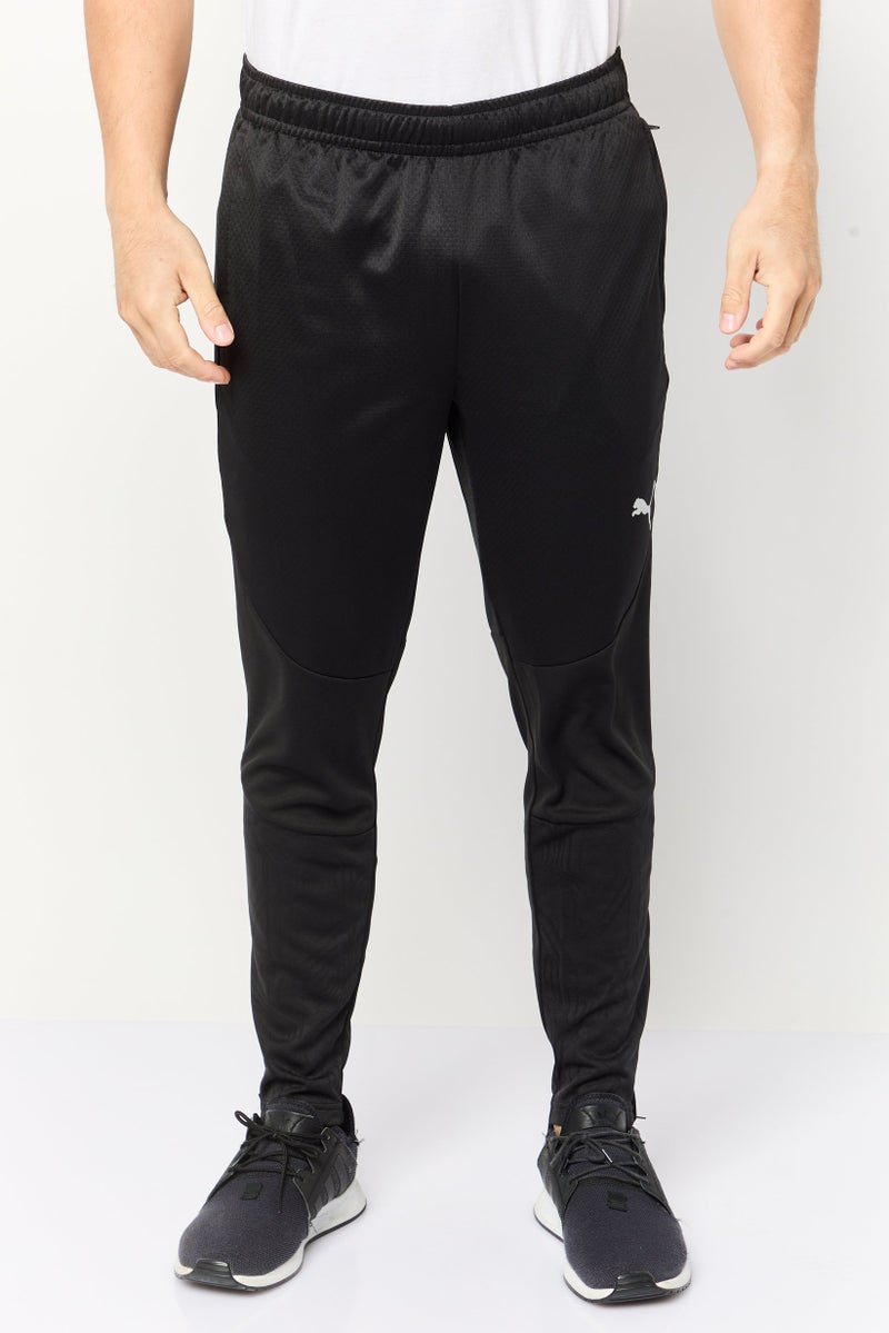 PUMA سروال تدريب ضيق للرجال، أسود - Image 1