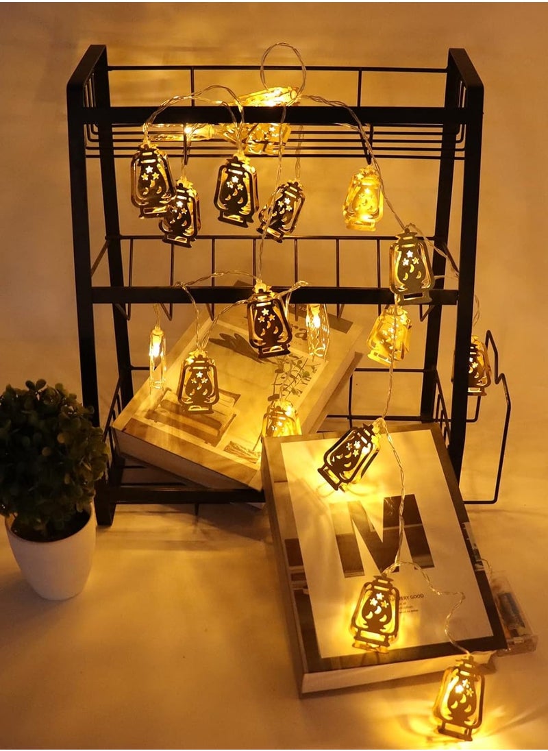 co arma A chain of golden lamps suitable for Ramadan, 120 cm  - Image 1