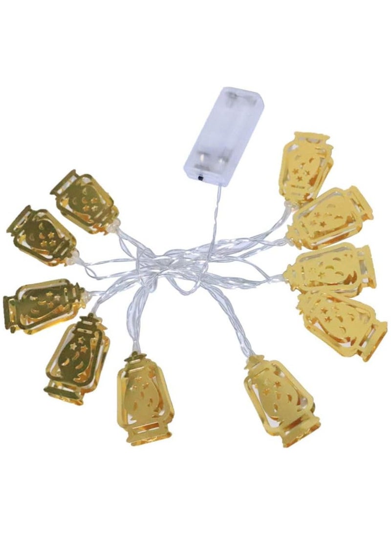 co arma A chain of golden lamps suitable for Ramadan, 120 cm  - Image 5