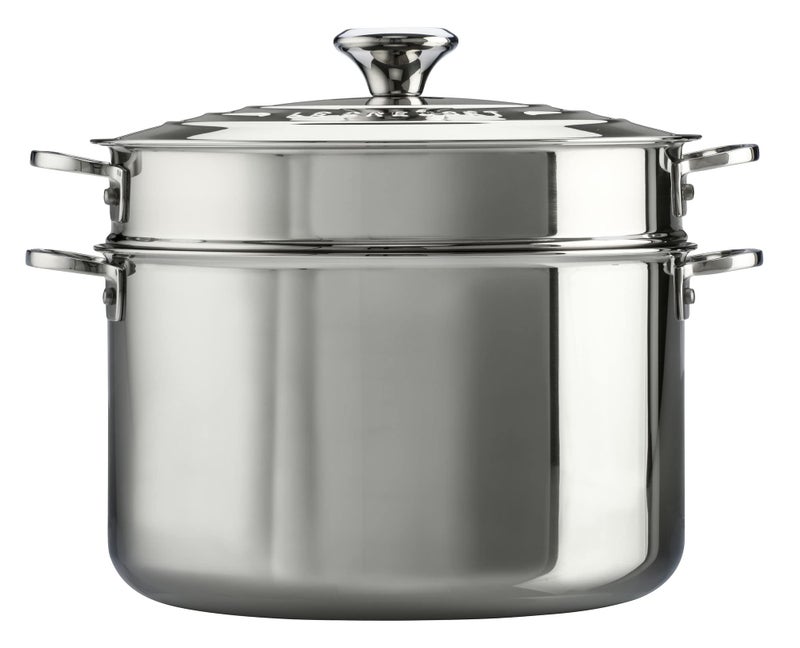 Le Creuset Le Creuset Tri-Ply Stainless Steel 9 Quart Stockpot  - Image 2