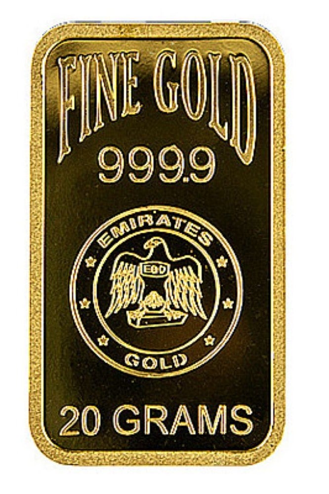 Emirates Gold 20g Gold Bar Fine Gold 999.9 Purity - 20 Grams - Image 3