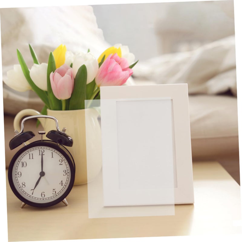 Clear Acrylic Sheet For Picture Frame Replacement 10pcs High Transparency Film - Image 3