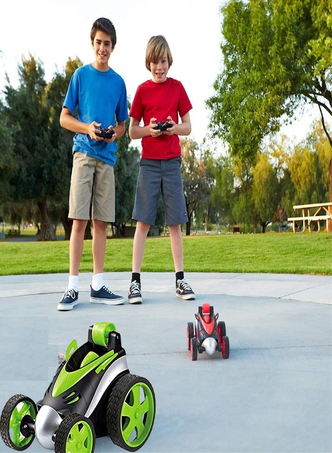 RENIAL® FLIP Flop Outdoor RC Rechargeable Stunt Car with 360 Degree flip Non breakable Plastic Material I Medium Size 20 cm I I Pack of 1 CAR I Multicolour - Image 3