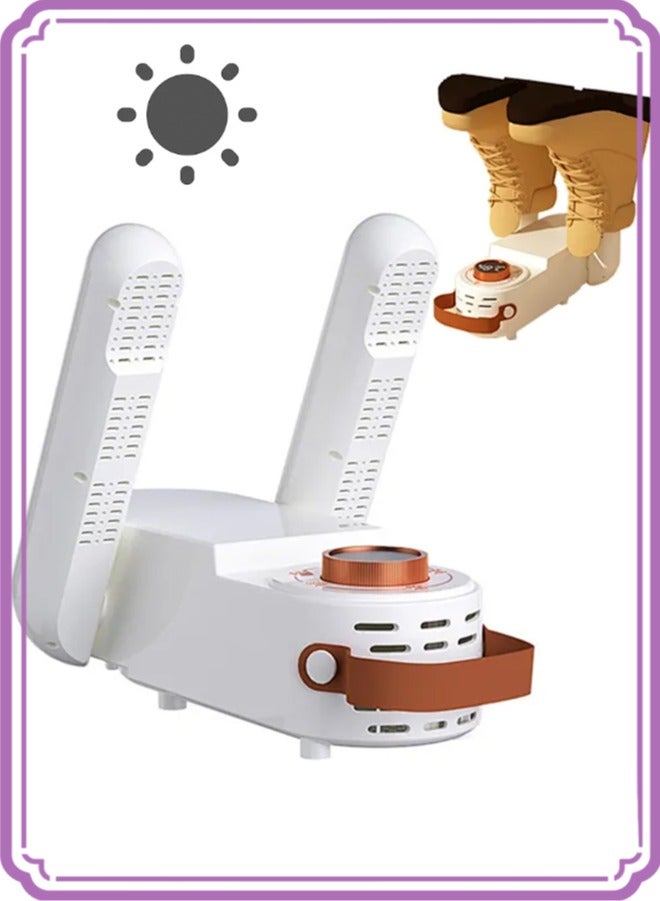 APEX Shoe dryer,Boot Dryer for Work Boots,Boot Dryer,Glove Dryer,with Smart Timer,Auto Off Timer, Folding Design and Smart Panel,for Work Boots, Gloves, Hats, Socks, Ski Boots - Image 1