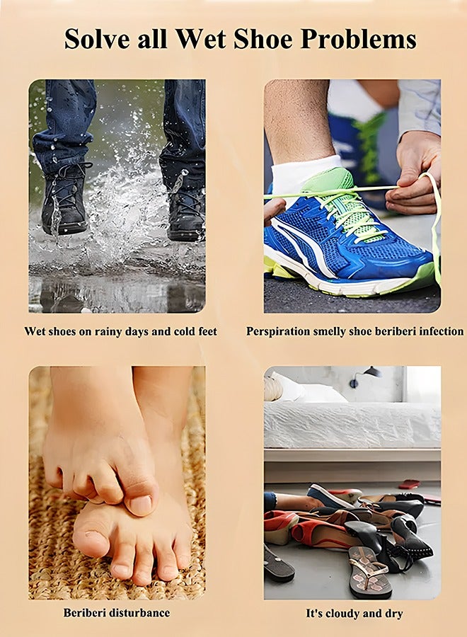 APEX Shoe dryer,Boot Dryer for Work Boots,Boot Dryer,Glove Dryer,with Smart Timer,Auto Off Timer, Folding Design and Smart Panel,for Work Boots, Gloves, Hats, Socks, Ski Boots - Image 3