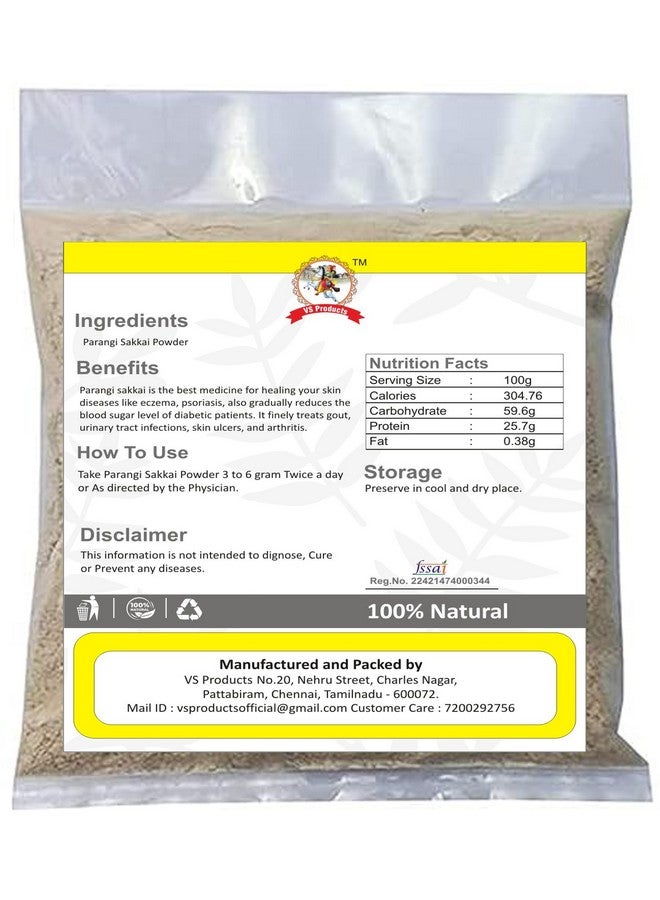 VS Products VS Products Parangi Sakkai Powder,500g,Chaina root,Chobchini, Madusnuhi, Flying chuck, Chekka powder,(pack of 5 x 100g)  - Image 2