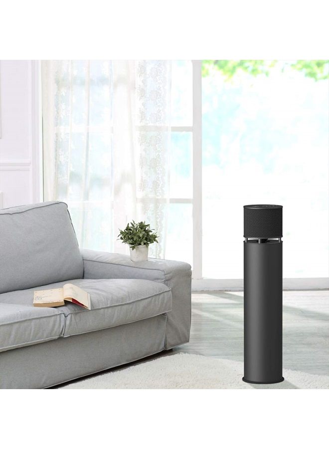 Abramtek 100W Bluetooth Speaker, E600 High Power Wireless Speaker with Super Bass Subwoofer and 360 Sound for Home Office Party Outdoor (Grey)