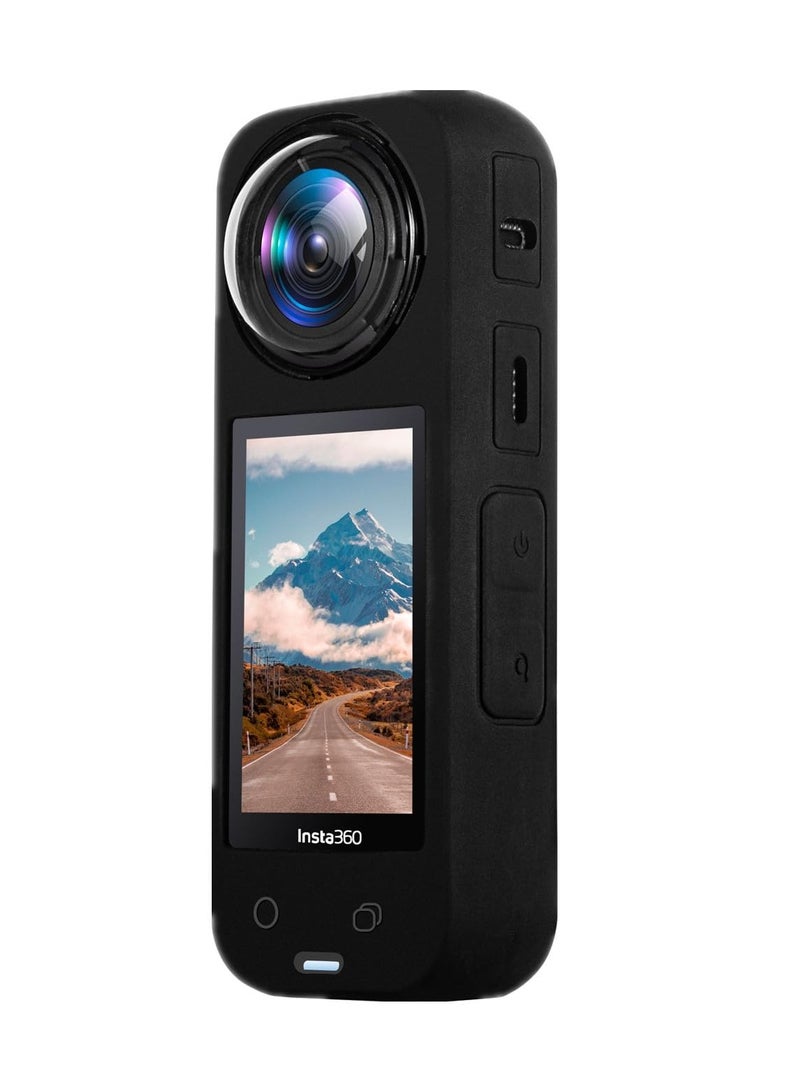 Rotary Standard Lens Guards Protective Cover Compatible with Insta360 X4 PC Lens Protector Cap Cover Case for Insta360 X4 Camera Accessories  - Image 3