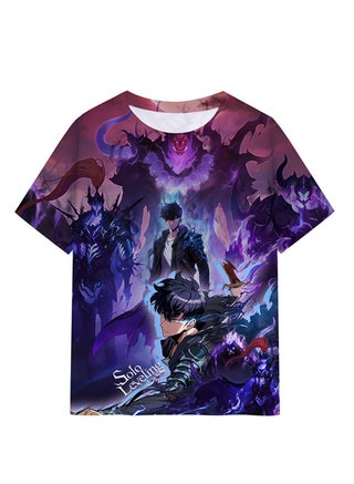 Latest anime solo Leveling digital printing T-shirt summer street fashion short sleeve - pzsku/Z683D444179239BE2BD01Z/45/1742655482/1c0b1597-656b-47ed-b0c0-b113050051cd