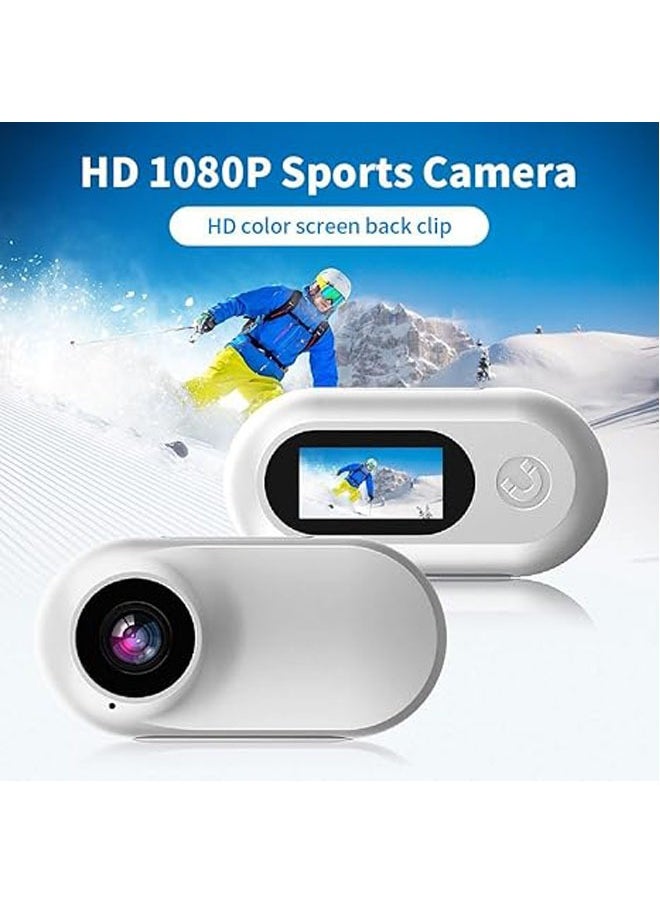 General Thumb Action Camera, 1080p Mini High Transparency Action Camera with Screen, HD 1080p Thumb Action Camera, Outdoor Waterproof Action Camera  - Image 2
