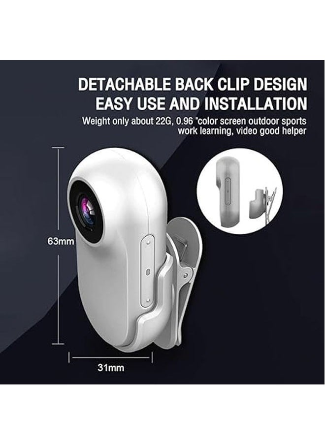 General Thumb Action Camera, 1080p Mini High Transparency Action Camera with Screen, HD 1080p Thumb Action Camera, Outdoor Waterproof Action Camera  - Image 5
