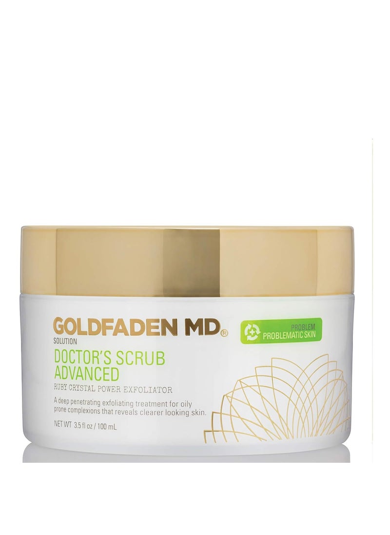 Goldfaden MD - Goldfaden MD Doctors Scrub Microdermabrasion Advanced Grapefruit Oil, 3.5 fl. oz. - Image 1