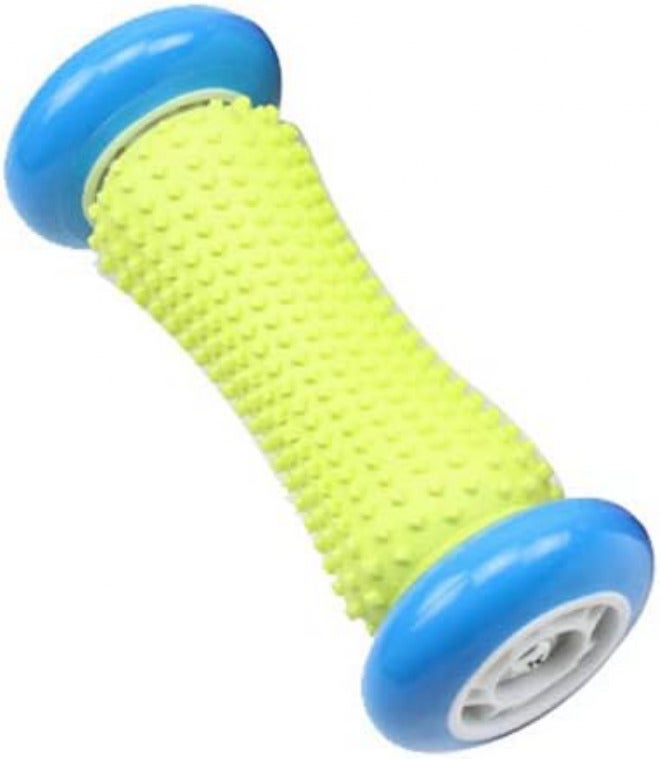 Massage roller hand sole roller yoga meridian omnidirectional fascia relaxation roller cylinder (light blue scroll wheel) - Image 1