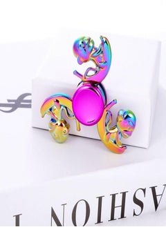 Luxury Colored Zinc Alloy Fidget Spinner with Banana Monkey Design - Durable and Portable Handheld for Comfort and Focus Fidget Spinner