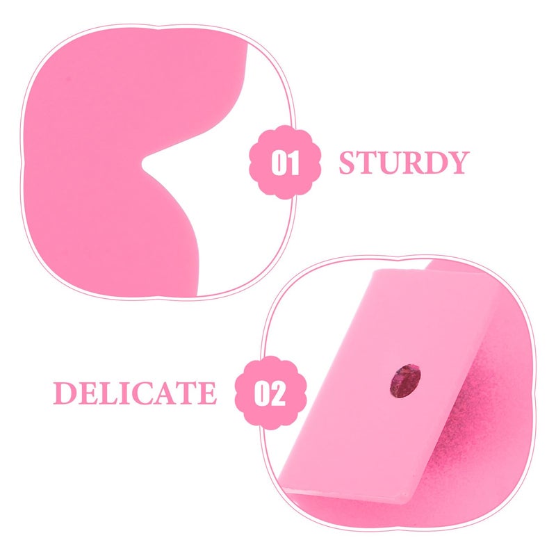 Pink Butterfly Cabinet Drawer Pulls 1 Pair Dresser Hardware Knobs for Cabinets - Image 4