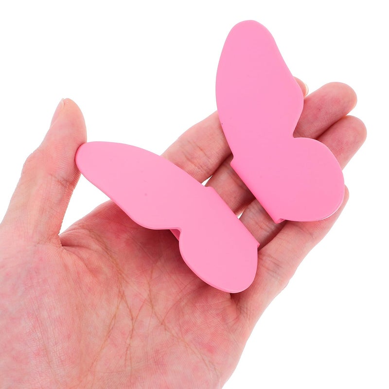 Pink Butterfly Cabinet Drawer Pulls 1 Pair Dresser Hardware Knobs for Cabinets - Image 5