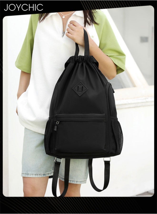 Joychic Sports Drawstring Backpack String Swim Gym Bag for Men Women Waterproof Large Capacity Outdoor Sports Bag - Image 2