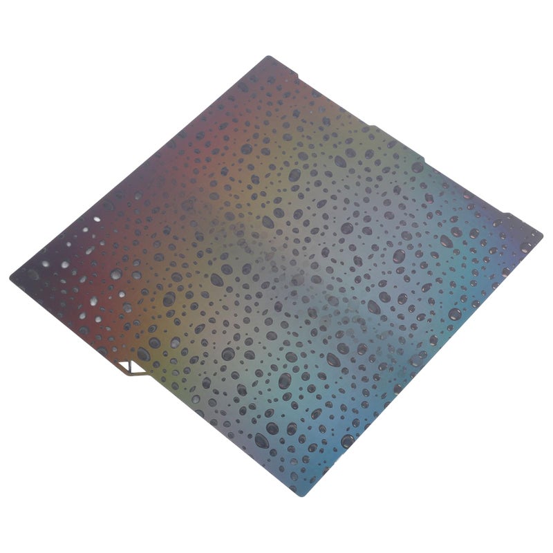 نمط قطرة الماء المزدوج الجوانب سرير طباعة مرن 256x268mm التصاق عالي لطابعة ثلاثية الأبعاد - Image 4