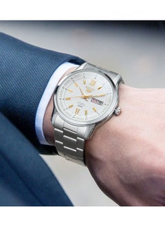 Seiko 5 Automatic White Dial Stainless Steel Men's Watch SNKP15K1  - Image 2