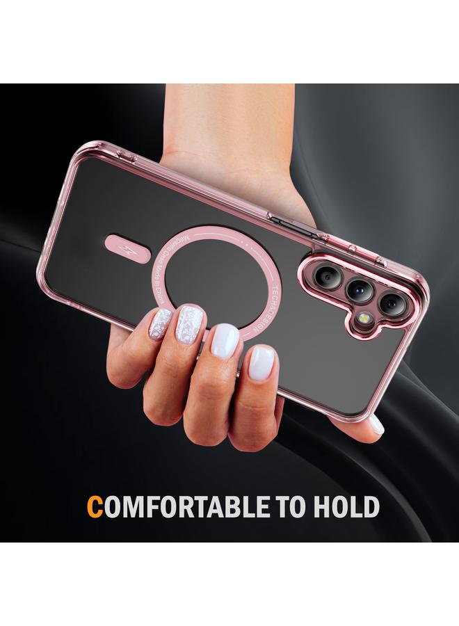 S-TOP Case For Samsung Galaxy A15 5G Airbag Magsafe PC Hybrid TPU Phone Case - Image 3