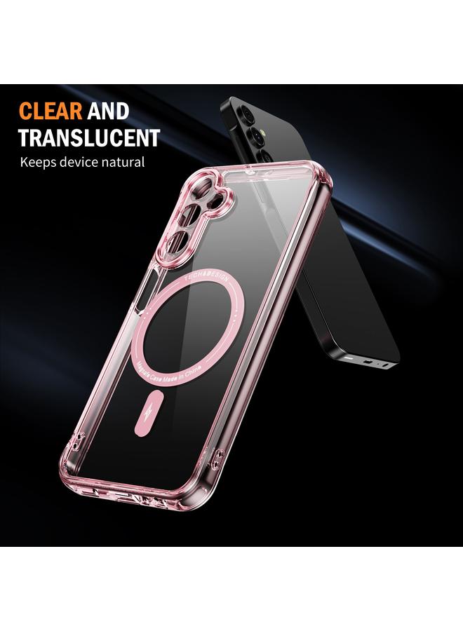 S-TOP Case For Samsung Galaxy A15 5G Airbag Magsafe PC Hybrid TPU Phone Case - Image 4