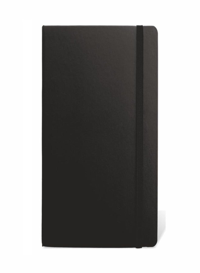 Anupam Fluct A5 Bullet Dotted Journal | 160 Pages 80gsm | Matte Finish PVC Cover Notebook | pH Neutral & Acid Free Paper | Matching Elastic Closure | Dot Grid Sheet Good For Journaling Offices (Black) - Image 1