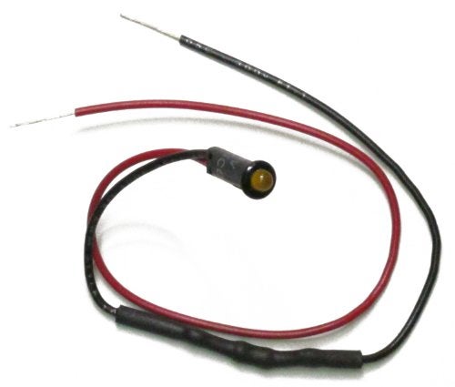 Painless Performance 80200 LED Dash Indicator Light, Amber, 1/8" - Image 2