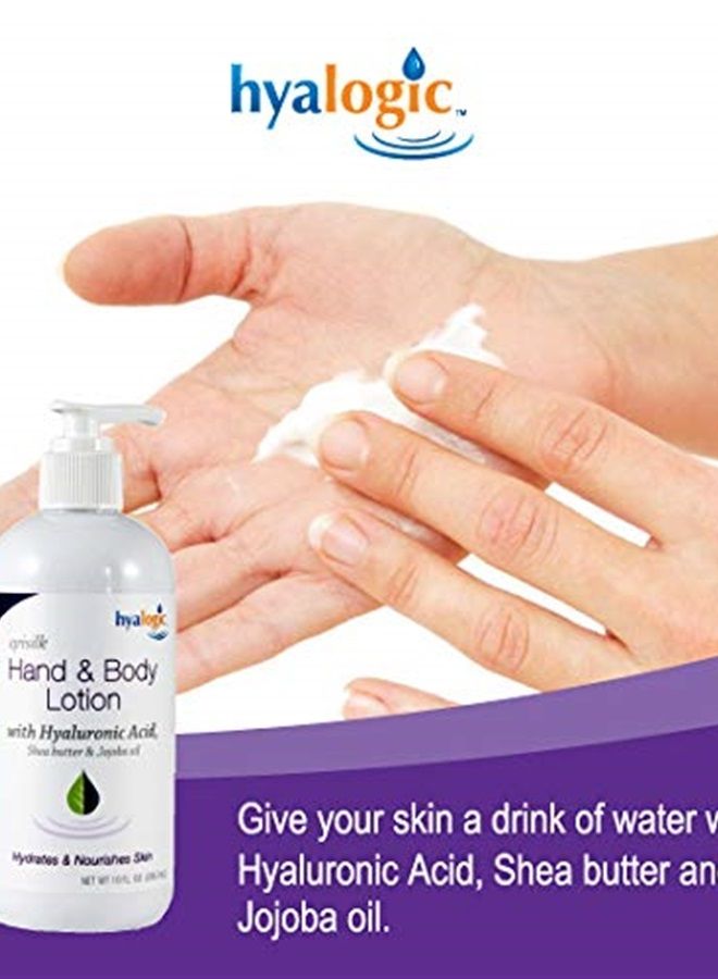 Hyalogic Episilk Hyaluronic Acid Lotion: Renewing Hand and Body Lotion w/Hyaluronic Acid for Deeply Nourished Skin - Shea Butter & Jojoba Oil Infused, Body Hyaluronic Cream, Daily HA Lotion, 10 oz. - Image 5