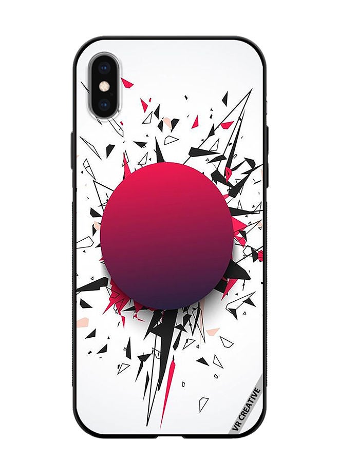 VR CREATIVE Protective Case Cover For Apple iPhone XS Max Abstract Design Multicolour - Image 1
