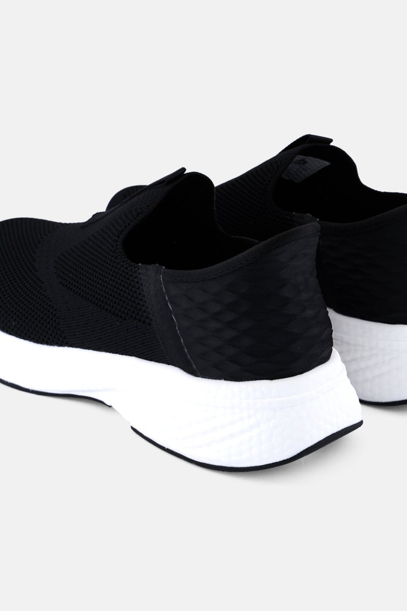 RBX Men Slip On Training Shoes, Black - Image 2