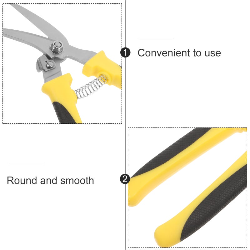 🔧 مقص قطع المعادن بتصميم نابض موفر للجهد للاستخدام الآمن والفعال - Image 3