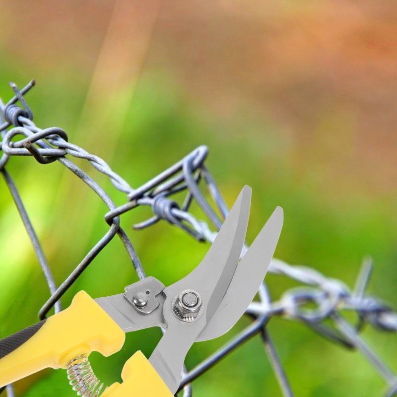 🔧 مقص قطع المعادن بتصميم نابض موفر للجهد للاستخدام الآمن والفعال - Image 4