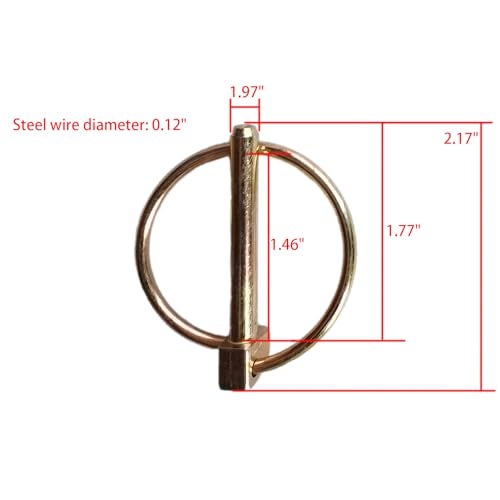 imUfer 84-0140 Tow Bar Replacement for Retaining Pin and Clip Kit - Image 2