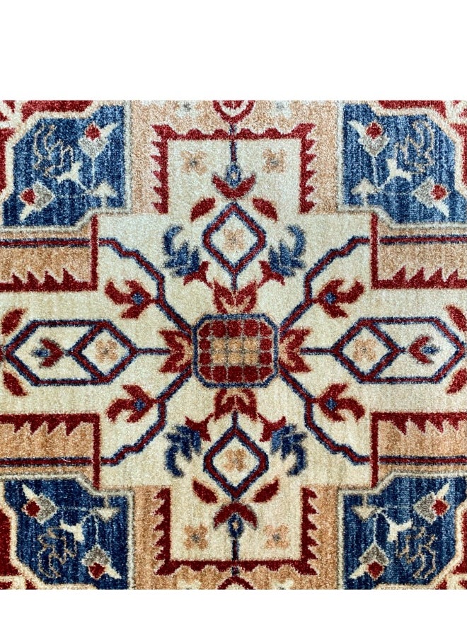 HANDPICKED FURNITURE Handpicked Furniture Traditional Multicoloured Rug, Ultra Soft Area Carpets For Bed Room, Living Room, And Dining Room, Anti Slip Floor Carpets, Easy To Clean, Made In Turkey, Rectangle  - Image 3