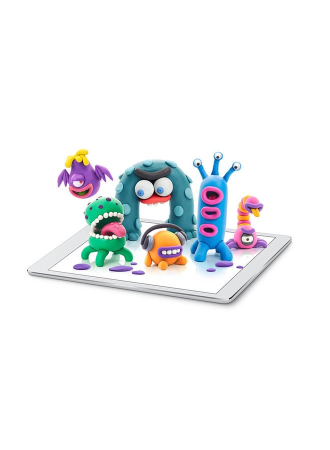 HEY CLAY Aliens Set-Colourful Modeling Kids-Air Dry Clay Kit 15 Cans And Sculpting Tools - Image 2