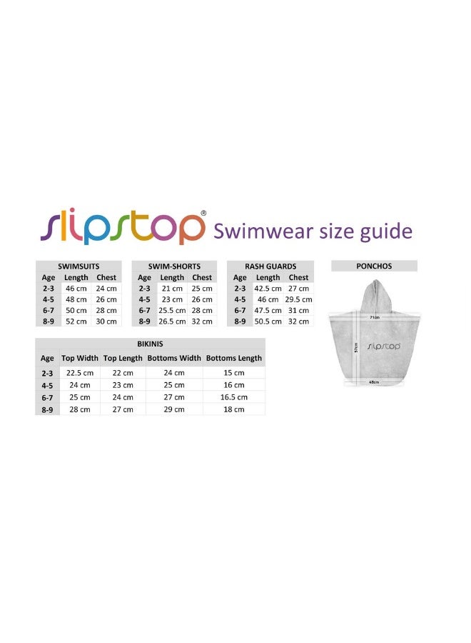 Slipstop بدلة سباحة Slipstop Finny Junior المكونة من قطعتين للفتيات (متعددة الألوان، 8 - 9 سنوات) - Image 3