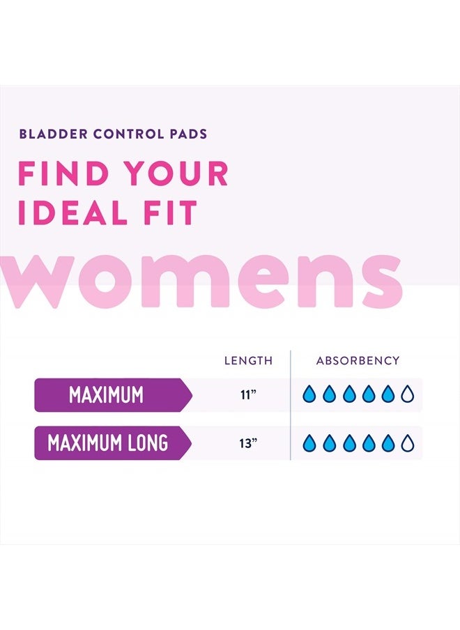 Prevail Incontinence Bladder Control Pads for Women, Maximum Absorbency, Long Length, 39 Count (Pack of 4)  - Image 2