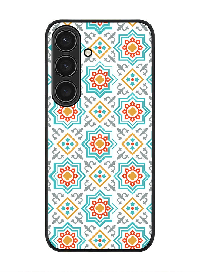 Stylizedd For Samsung Galaxy S25 5G Case,Slim fit Camera Protection, Shockproof Thin Phone cover  - Moroccan Mosaic - Image 1