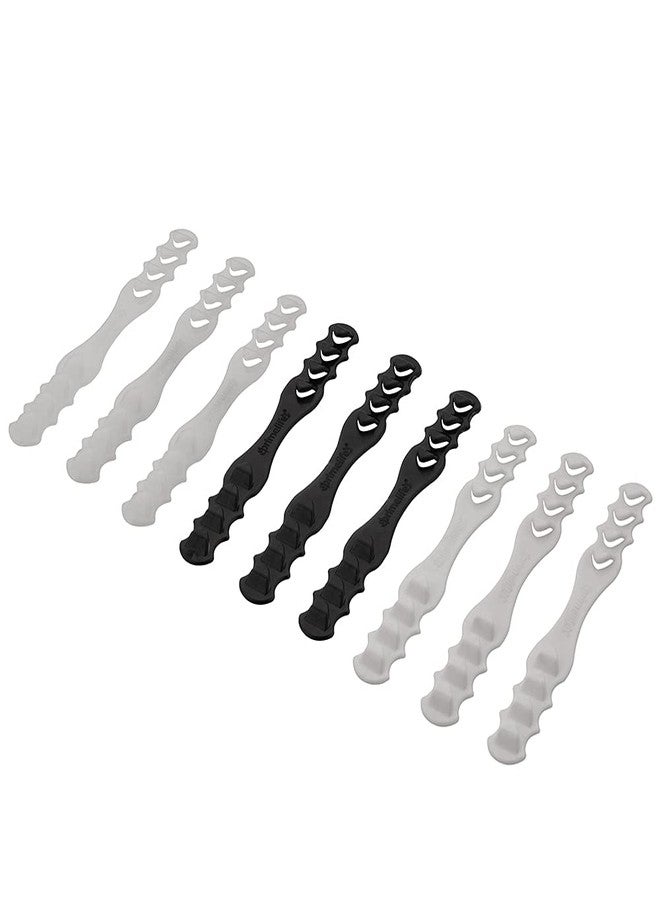Primelife Adjustable ear strap saver extenders Ear Strap Extender Holder, Comfortable face Extension Hook for Back, Plastic Mask Strap, Mask Extender Pack of 9 - Multicolour (M-E - 9) - Image 1