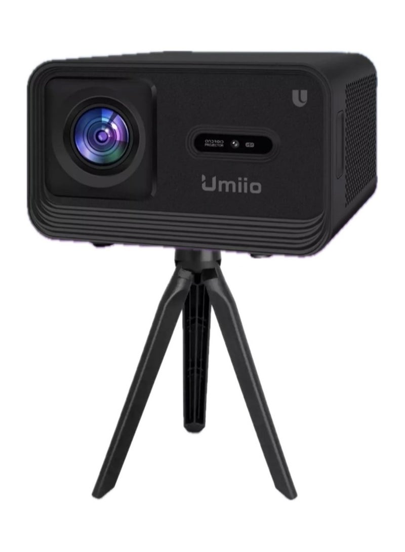 Umiio Umiio U8 Pro 4K With WiFi And Bluetooth Connect Home Theater Video Projector Focus By Remote Control Compatible With Android And iOS  - Image 1
