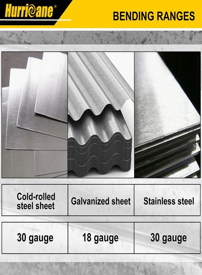 HURRICANE 24 Inch Folding Tool, Sheet Metal Bending Tool for HVAC, Bending and Forming Metal - Image 3