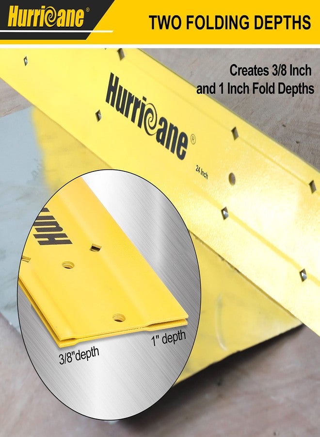 HURRICANE 24 Inch Folding Tool, Sheet Metal Bending Tool for HVAC, Bending and Forming Metal - Image 4