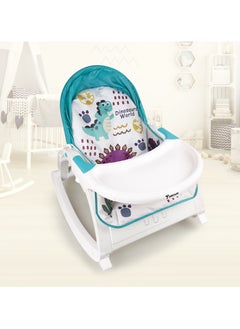 TEKNUM TEKNUM Multifunctional Rocker/ Feeding Chair/Baby Seat/Recliner - Dinosaur Blue  - Image 2