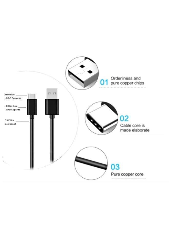 WPAICHENG USB C Charger Charging Cable Cord Fit for Bose Frames Tempo, Bose 700/QC45, Sleepbuds II, QuietComfort Earbuds, Bose Sport Earbuds, Bose SoundLink Flex, W-King D7 D8 D9 T9 S7 X10 D9-1 D10 Speakers  - Image 4