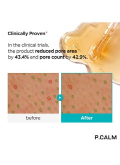 P.CALM Retinolagen Ampoule 30Ml Vegan Fragrancefree Pore Tightening Skin Serum With Retinol Vegan Collagen Bakuchiol Korean Skincare Crueltyfree  - Image 5