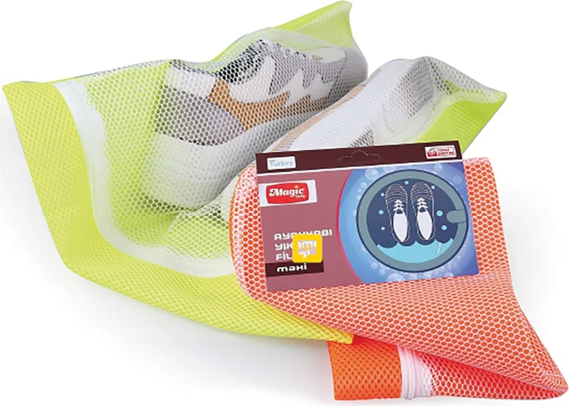 Magic Lady Shoe Washing Net 40x40 Maxi Yellow Neon