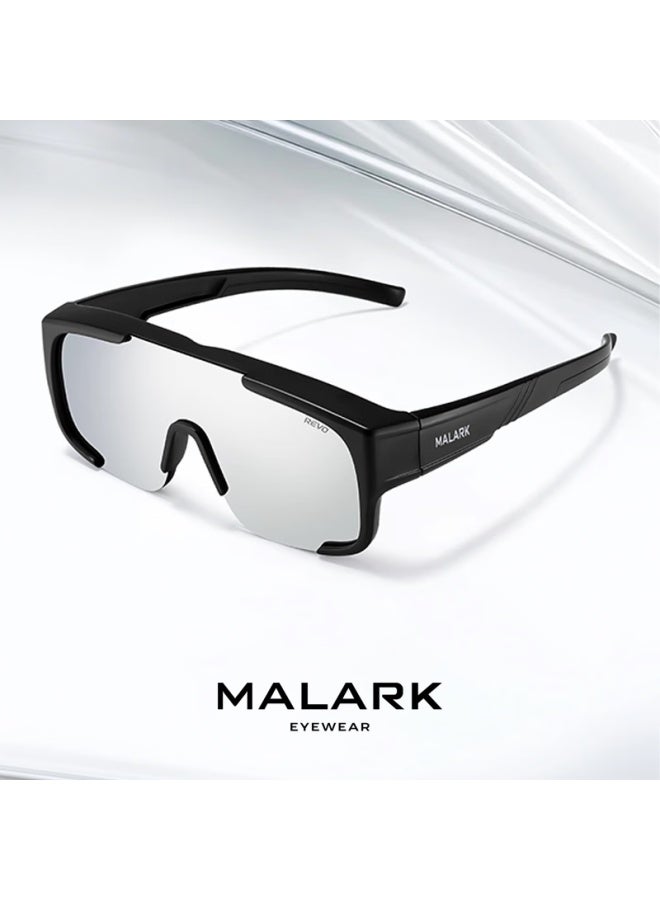 Morakot Molake Cycling Sungl Set For Nearsighted Gl, Windproof, Sandproof, Uv Protection, Polarized, Women's Style, Hiking, Eye Protection Sungl - Image 2