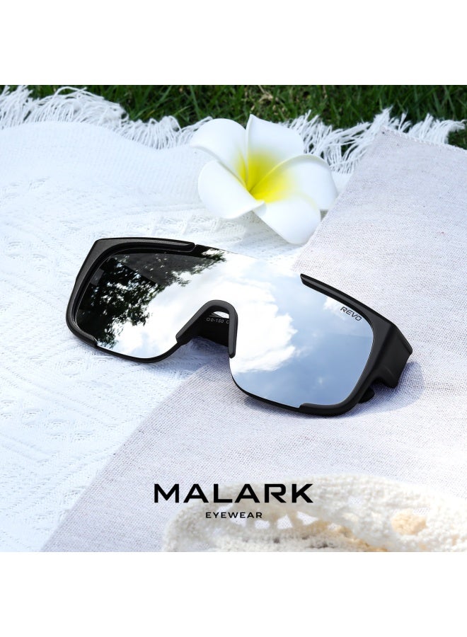 Morakot Molake Cycling Sungl Set For Nearsighted Gl, Windproof, Sandproof, Uv Protection, Polarized, Women's Style, Hiking, Eye Protection Sungl - Image 1