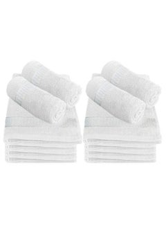Kuber Industries Kuber Industries Cotton 400 GSM Face Towel Set (White, 14x21 Inch, CTKTC8616), 12 Pieces  - Image 3