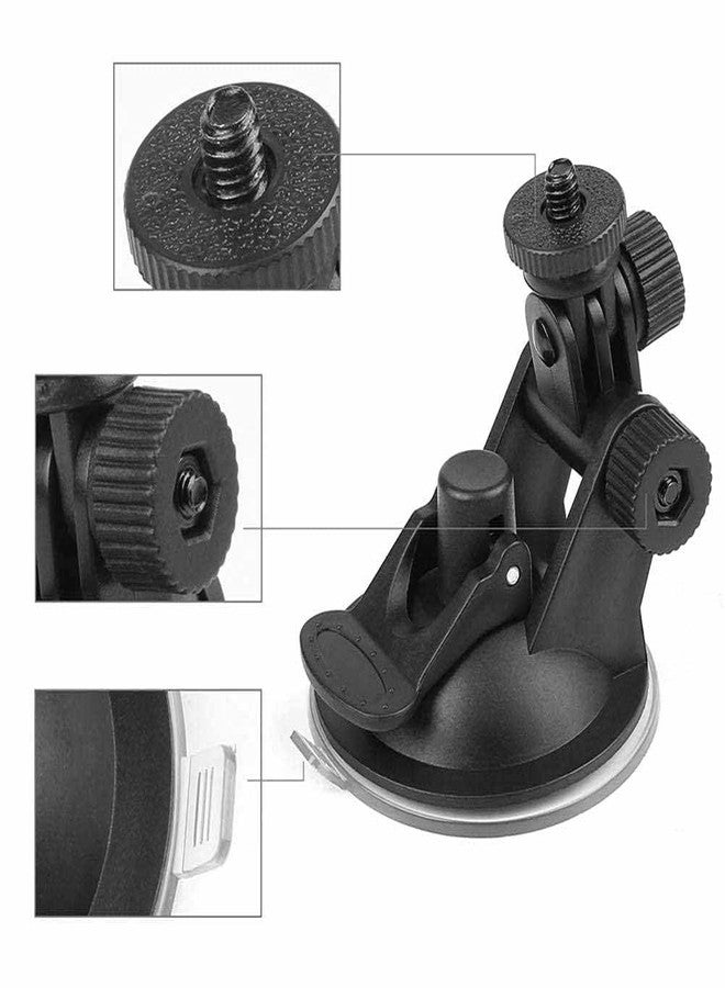 STELA Car Windshield Suction Cup Mount with 1/4" Tripod Mount Adapter Screw Compatible with Action Camera - Image 4